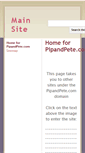 Mobile Screenshot of pipandpete.com